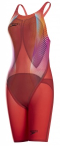 Speedo Fastskin LZR Racer Elite 2 Closedback Kneeskin Red Speedo Fastskin LZR Racer Elite 2 Closedback Kneeskin Red