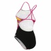 Costum de baie de damă Michael Phelps Tucson Lady Racing Back Multi/Pink