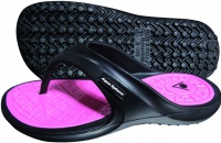 Papuci flip flop pentru copii Aqua Sphere Tyre Junior Black/Pink