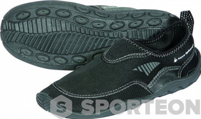 Pantofi de apă Aqua Sphere Beachwalker RS Black/Silver