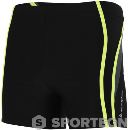 Costum de baie bărbați Aqua Sphere Penn Vita Black/Light Green