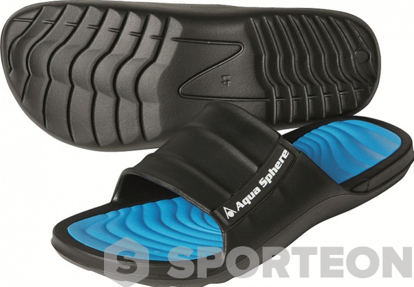 Papuci Aqua Sphere Wave Black/Royal Blue