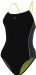 Costum de baie fete Aqua Sphere Orla Repreve Girl Black/Dark Grey