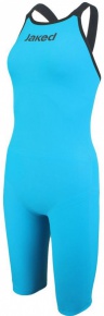 Jaked JKEEL Full Body Knee Open Back Turquoise/Black Jaked JKEEL Full Body Knee Open Back Turquoise/Black