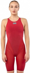 Costum de înot de concurs pentru femei Mad Wave Bodyshell Openback Red