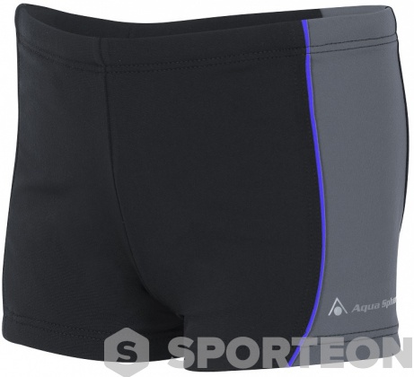 Costum de înot pentru băieți Aqua Sphere Tristan Aqua Infinity Boy Black/Dark Blue