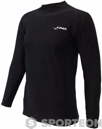 Tricou Finis Thermal Swim Shirt Black