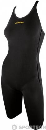 Costum de înot de concurs pentru femei Finis Vapor Pro Open Back Kneeskin Black