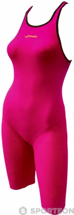 Costum de baie de damă Finis Fuse Open Back Kneeskin Hot Pink