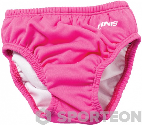 Costum de înot pentru sugari Finis Swim Diaper Solid Pink