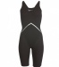 Costum de baie competiție femei Finis Rival Closed Back Kneeskin Black