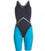 Costum de baie competiție femei Finis Rival Open Back Kneeskin Navy/Aqua