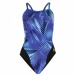 Costum de baie de damă Michael Phelps Mesa Mid Back Royal Blue