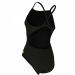 Costum de baie de damă Michael Phelps Solid Mid Back Black