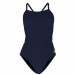 Costum de baie de damă Michael Phelps Solid Mid Back Navy