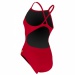 Costum de baie de damă Michael Phelps Solid Mid Back Red