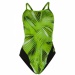 Costum de baie de damă Michael Phelps Mesa Mid Back Green