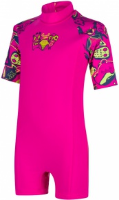 Speedo Moonset Essential All In One Suit Electric Pink/Navy Speedo Moonset Essential All In One Suit Electric Pink/Navy