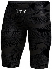 Costum de înot de concurs pentru bărbați Tyr Avictor Male High Short Black Costum de înot de concurs pentru bărbați Tyr Avictor Male High Short Black