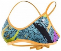 Partea de sus a costumului de baie Tyr Paseo Crosscut Tieback Top Turquoise Partea de sus a costumului de baie Tyr Paseo Crosscut Tieback Top Turquoise