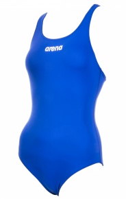 Costum de înot de antrenament pentru fete Arena Solid Swim Pro junior blue
