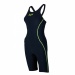 Costum de înot de concurs pentru fete Michael Phelps MPULSE Girls Black/Yellow