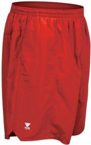 Pantaloni scurți pentru înot Tyr Classic Deck Short Red