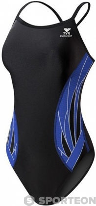 Costum de baie de damă Tyr Phoenix Diamondfit Black/Blue