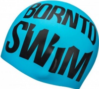 Cască de înot BornToSwim Seamless Reflective Swimming Cap