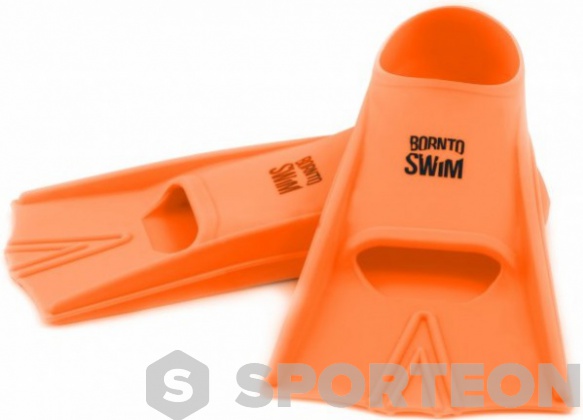 Labe de înot BornToSwim Junior Short Fins Orange