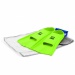 Labe de înot BornToSwim Junior Short Fins Green