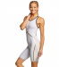Costum de baie competiție femei Finis Rival Open Back Kneeskin White