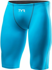 Costum de înot de concurs pentru bărbați Tyr Thresher Jammer Blue/Grey