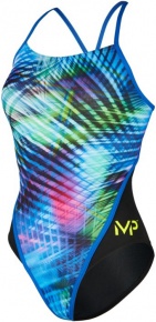 Costum de baie de damă Michael Phelps Florida Racing Back Multicolor/Black