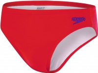 Costum de înot pentru băieți Speedo Essential Logo Brief Boy Fed Red/Chroma Blue
