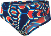 Costum de înot pentru băieți Speedo Allover 6.5cm Brief Boy Navy/Pure Orange/Bright Zest Costum de înot pentru băieți Speedo Allover 6.5cm Brief Boy Navy/Pure Orange/Bright Zest