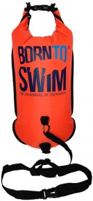 Baliză de înot BornToSwim Swimrun Backpack Buoy