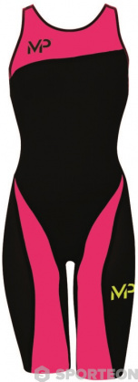 Costum de înot de concurs pentru femei Michael Phelps XPRESSO Lady Black/Pink