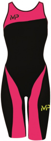 Costum de înot de concurs pentru femei Michael Phelps XPRESSO Lady Black/Pink