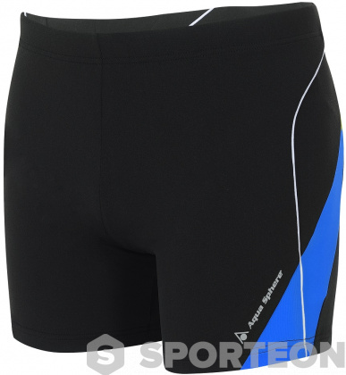 Costum de baie bărbați Aqua Sphere Dario Repreve Black/Royal Blue