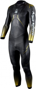 Costum de înot din neopren bărbați Aqua Sphere Phantom 2.0 Men Black/Gold