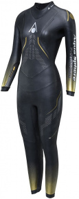Costum de înot din neopren pentru femei Aqua Sphere Phantom 2.0 Women Black/Gold