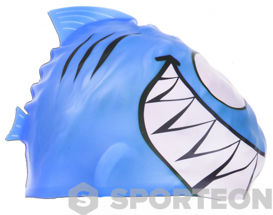 Cască de înot pentru copii BornToSwim Shark Junior Swim Cap