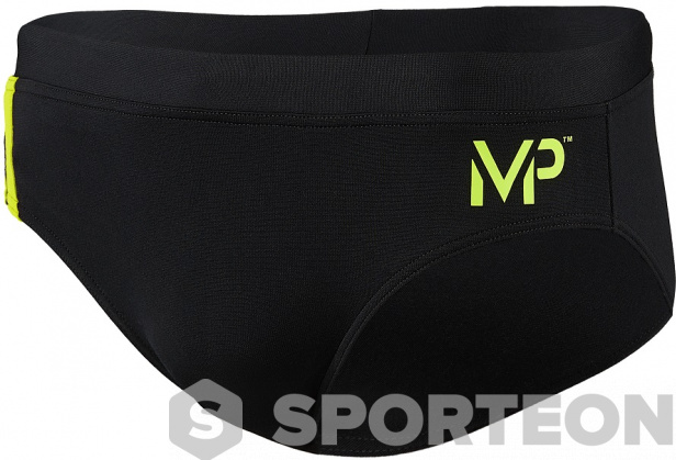 Costum de baie bărbați Michael Phelps Arkos Brief Black/Bright Yellow