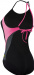 Costum de baie de damă Michael Phelps Kuta Black/Bright Pink