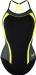 Costum de baie de damă Michael Phelps Kuta Black/Bright Yellow