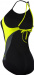 Costum de baie de damă Michael Phelps Kuta Black/Bright Yellow