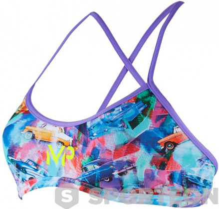 Costum de baie de damă Michael Phelps Vintage Top Multicolor