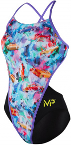 Michael Phelps Vintage Open Back Multicolor/Black Michael Phelps Vintage Open Back Multicolor/Black