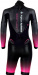 Costum de neopren pentru Swim Run de damă Aqua Sphere Aquaskin Swim-Run Limitless Shorty Women Black/Pink